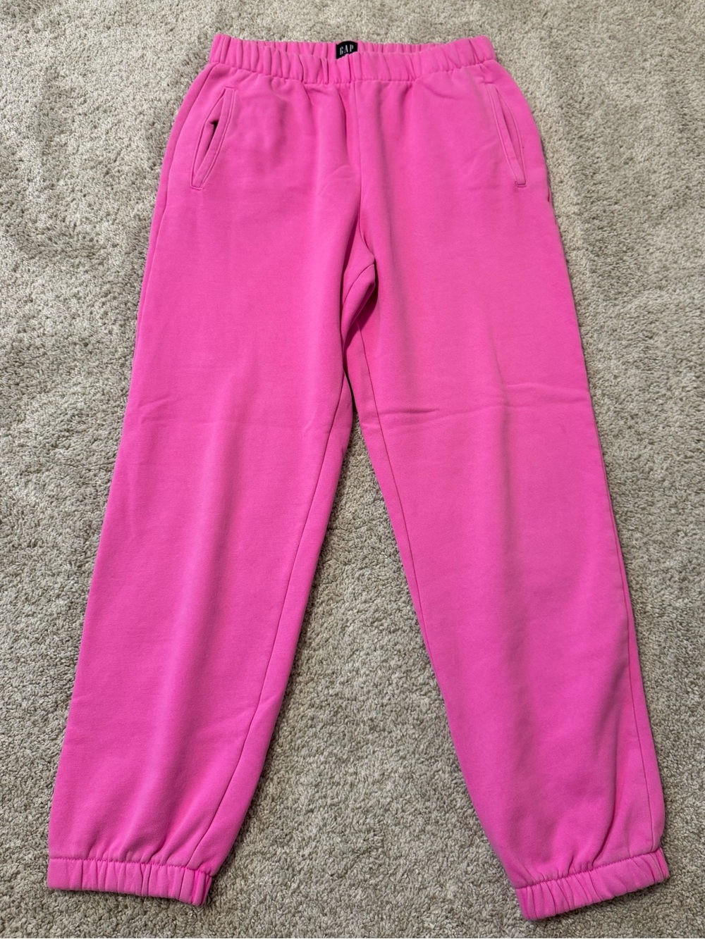 GAP Pink Fleece Jogger Pants